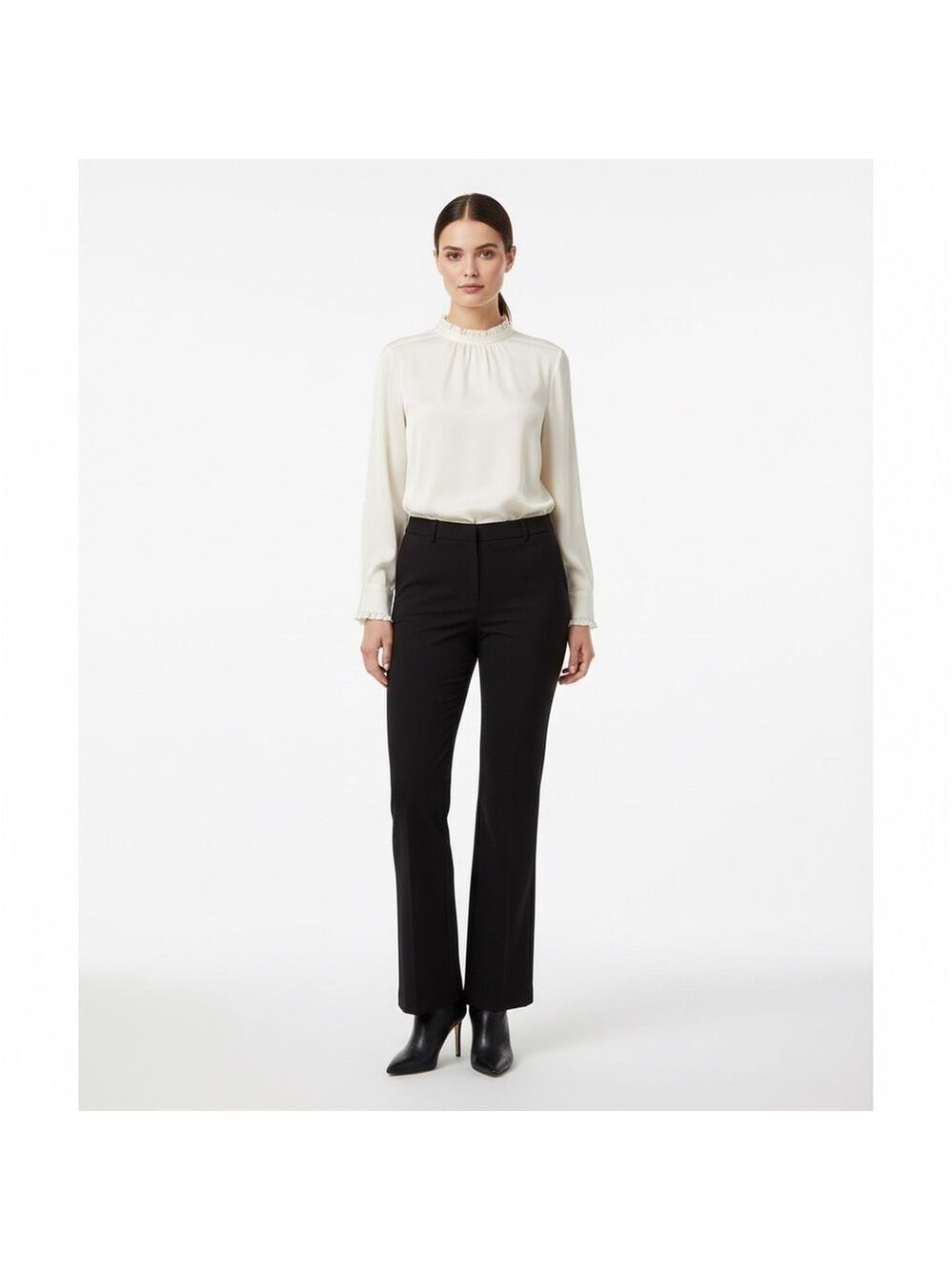 Michel Studio Collection Kick Flare Dress Pants Size 16 Petite – Modern Stretch